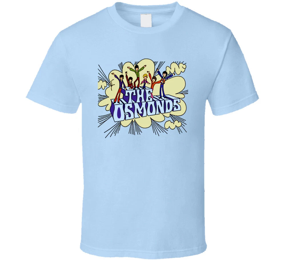 The Osmonds Cartoon 70s Retro T Shirt