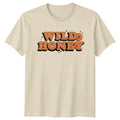 Wild Honey Floral Retro Boho Style T-Shirt