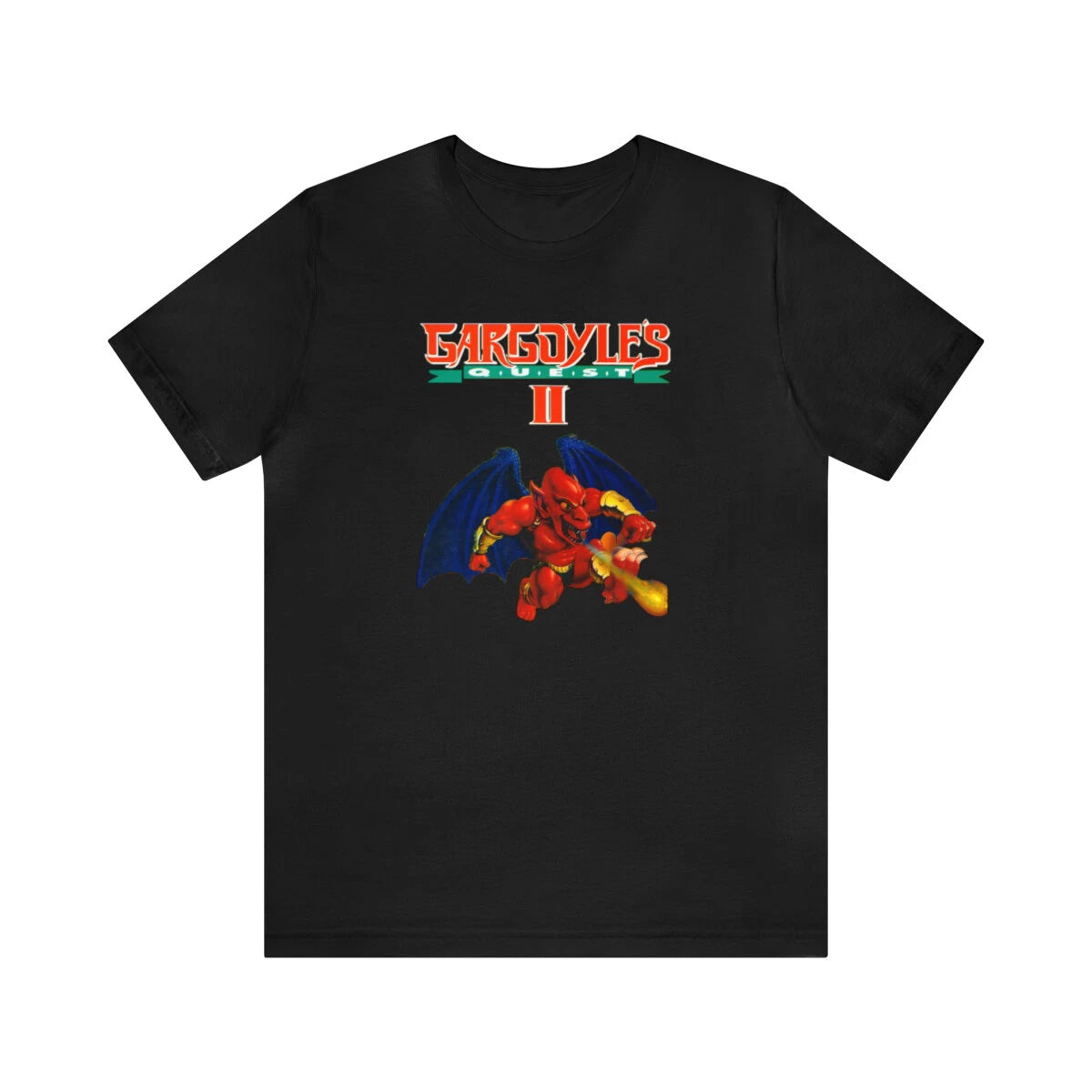 Gargoyle's Quest 2 NES Pixel Art Retro Style Unisex Short Sleeve Tee T-Shirt