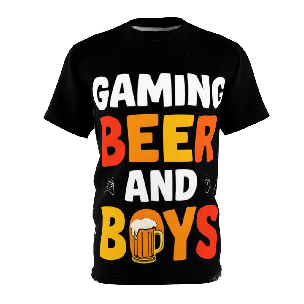 Gaming T-Shirt - Beer and Boys Unisex Tee, Gamer Gift, Party T-Shirt, Beer [...]