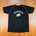 Vintage Guinness Alcohol Beer T Shirt Size Small Black Ireland