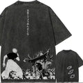 Gojo T Shirt Jujutsu Kaisen Back Print Graphic Anime Streetwear Vintage Tee