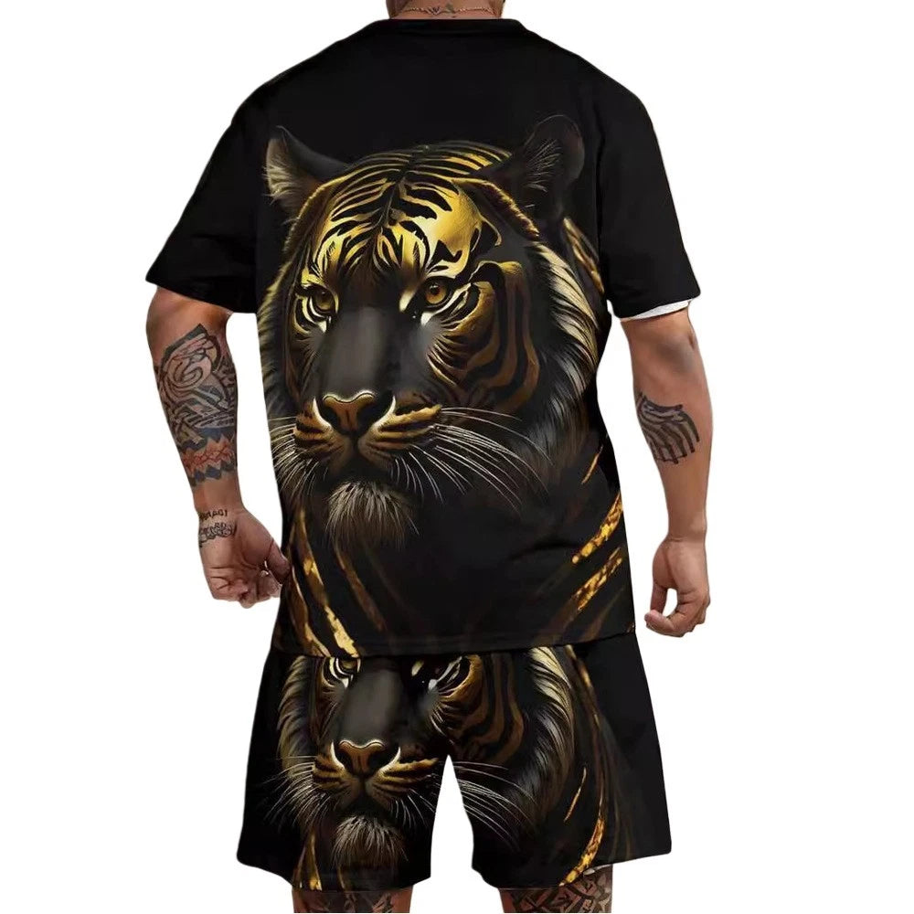 Black Mens Short Sleeve Shirt Casual Round Neck for Club and Daily Wear