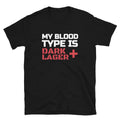Beer Dark Lager Party Joke Drinking T-Shirt