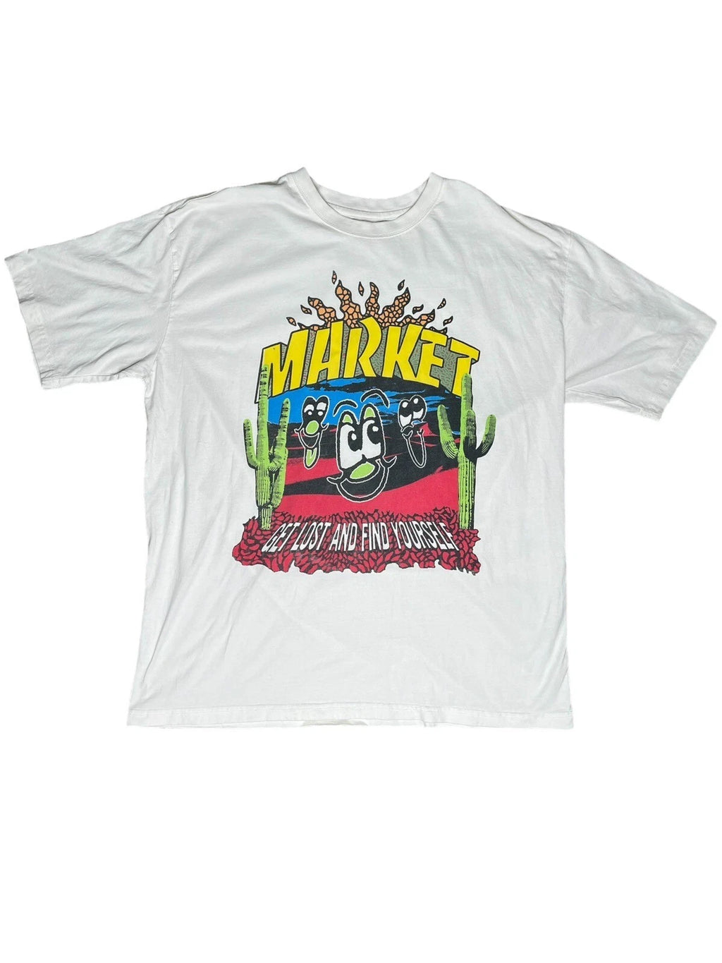 Chinatown market “ Get Lost And Find Yourself” Desert T-Shirt XXL