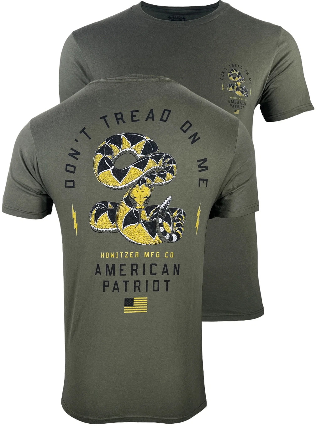 Howitzer Style Men's T-Shirt Slither Military Grunt MFG