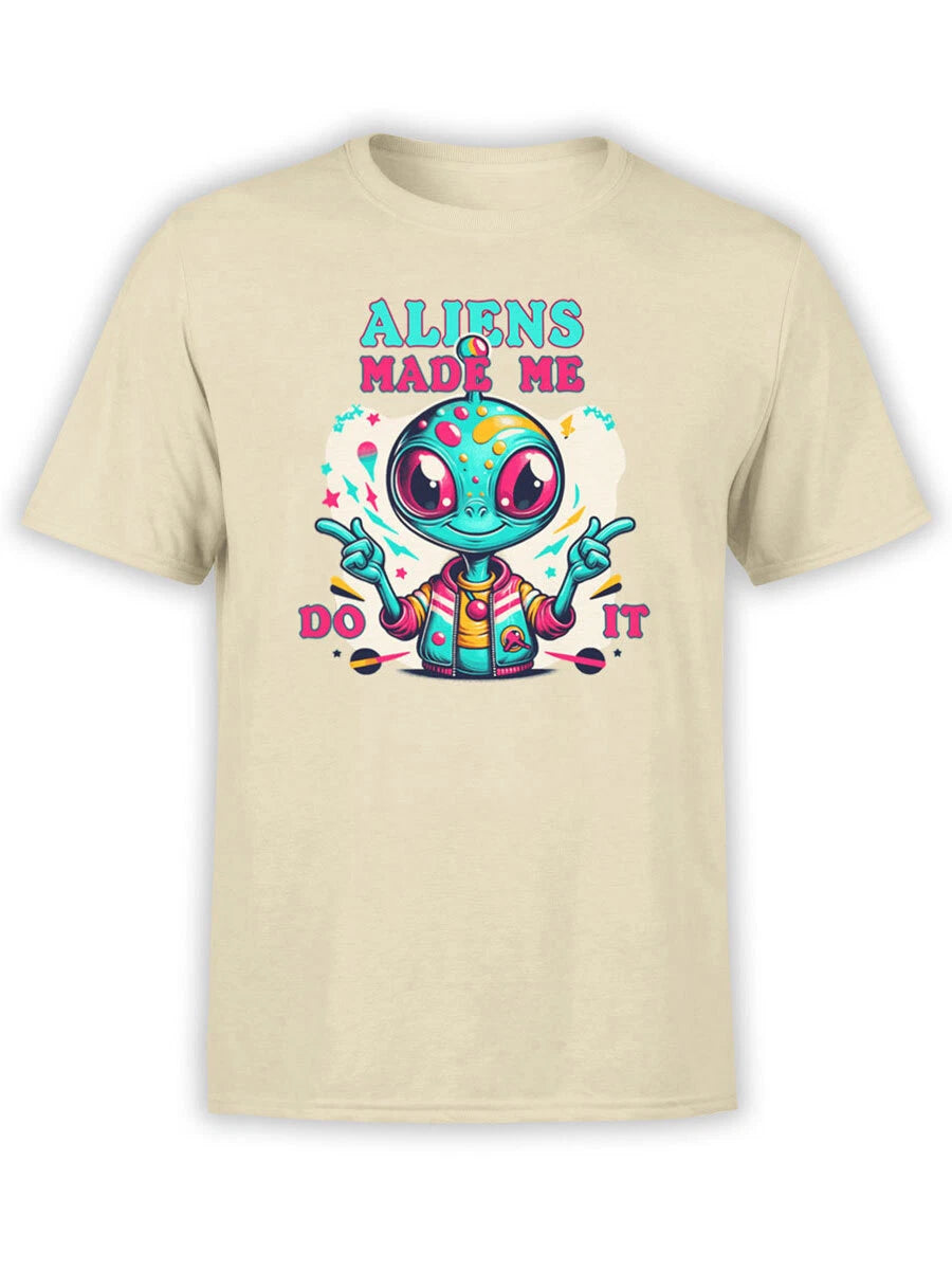 FANTUCCI Aliens T-Shirt Collection | Aliens Made Me T-Shirt | Unisex