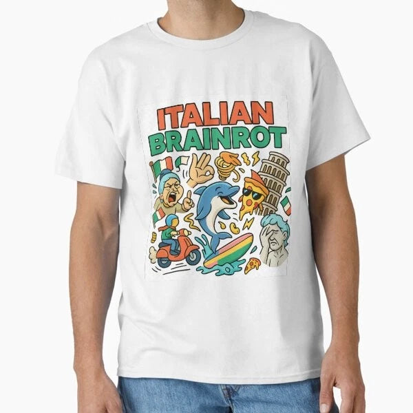 Chaos Mode Activated � Meme Brainrot Edition  T-Shirt Made in US/AUS Size S-2XL