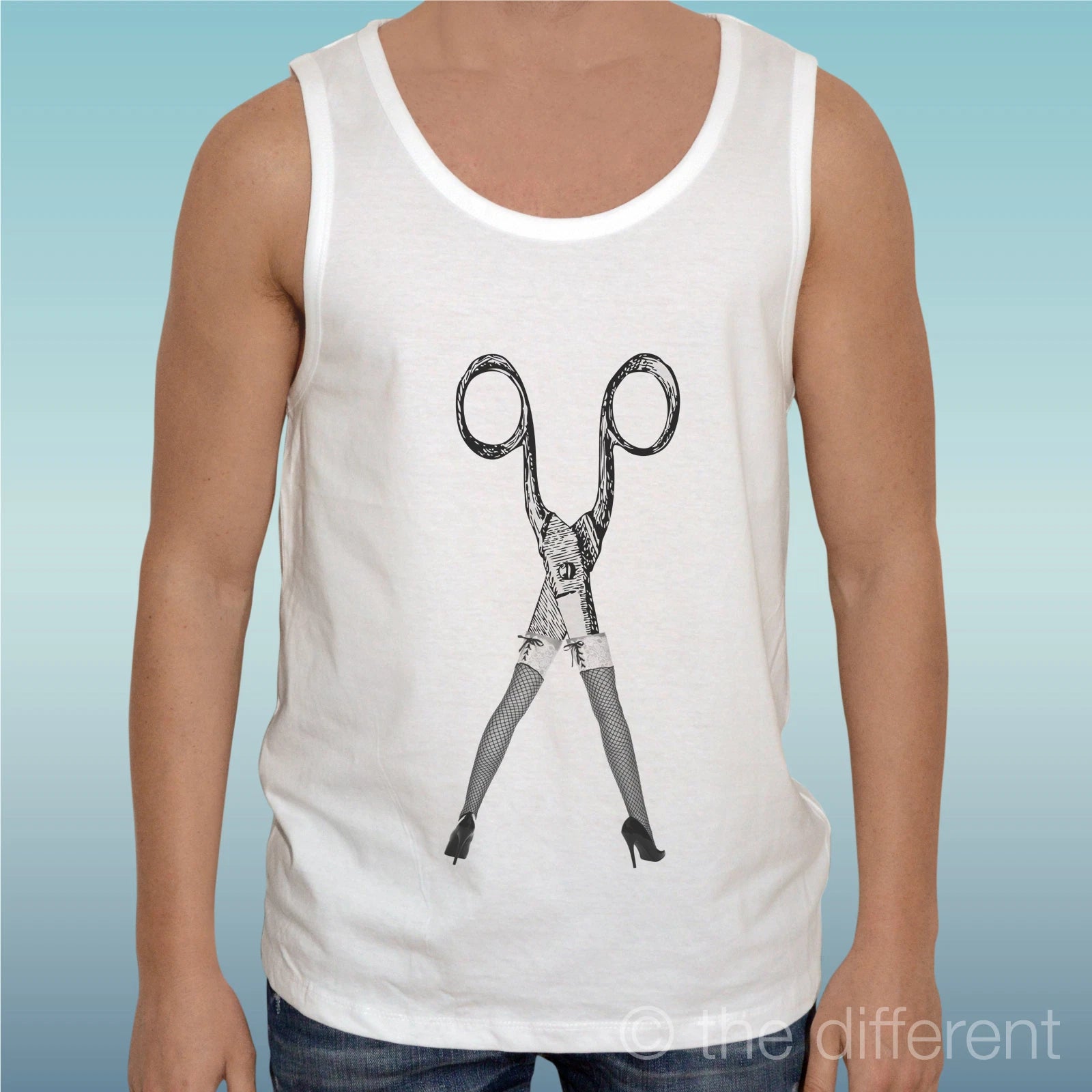 Canotta T-Shirt " Shissir Legs Scissors Legs " Gift Idea Road To Happiness