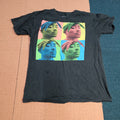 Damaged* TUPAC Warhol Pop Art Graphic print T-SHIRT Medium 2pac Black U0a