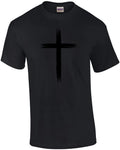 Distressed Christian Cross T-Shirt