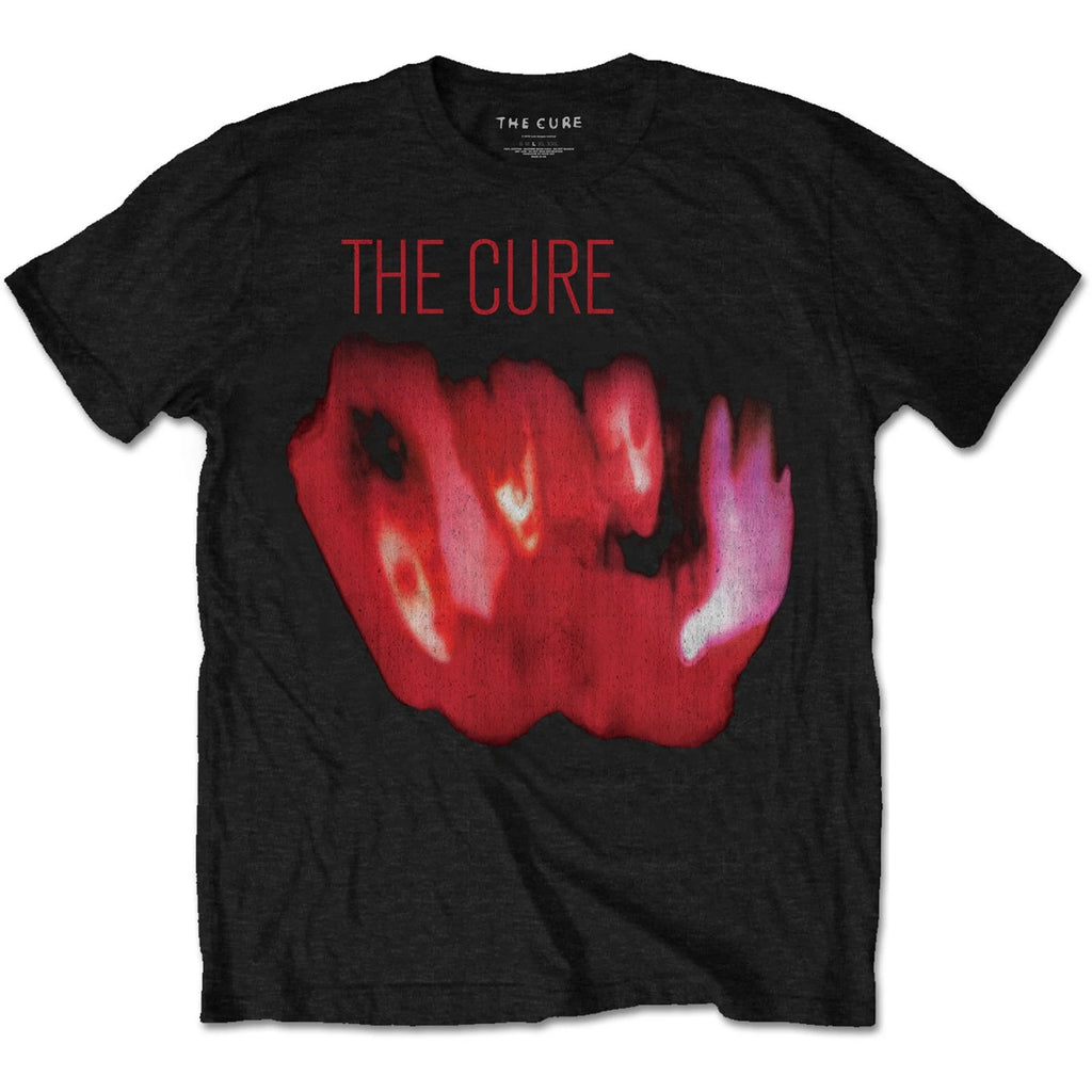 The Cure Pornography Robert Smith Goth Rock Official Mens T-Shirt