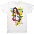 Men's Victoria Justice 80's 2013 Tour Slim Fit T-shirt Medium White