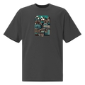 Oversized faded t-shirt (MONTANA)