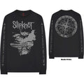 Slipknot Unisex Long Sleeve T-Shirt: Subliminal Verses (Back & Sleeve Print)