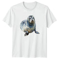 Cute Watercolor Seal T-Shirt Ocean Animal Gift For Him And Her