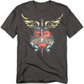 Bon Jovi Daggered T-Shirt S-4XL, Charcoal