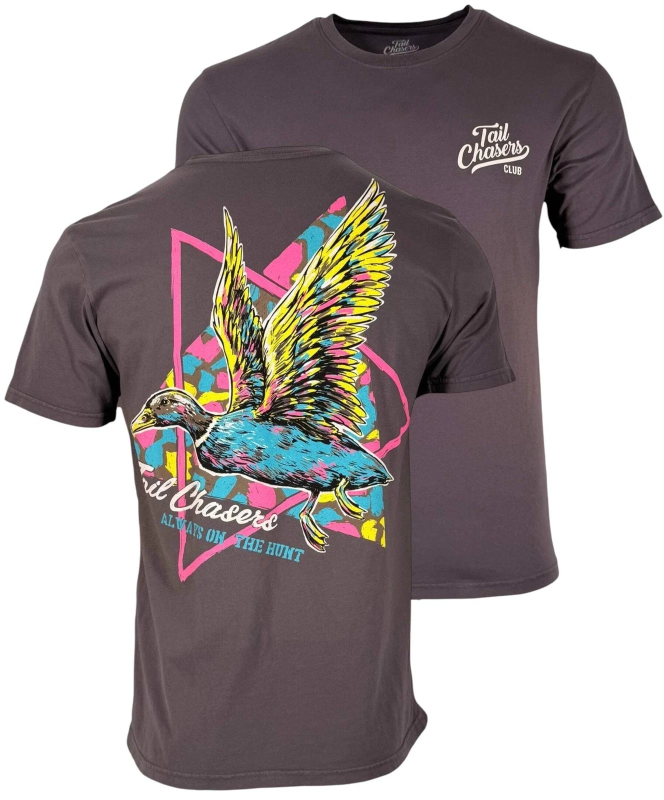 Tail Chasers Club Men’s T-shirt Camo Ducks