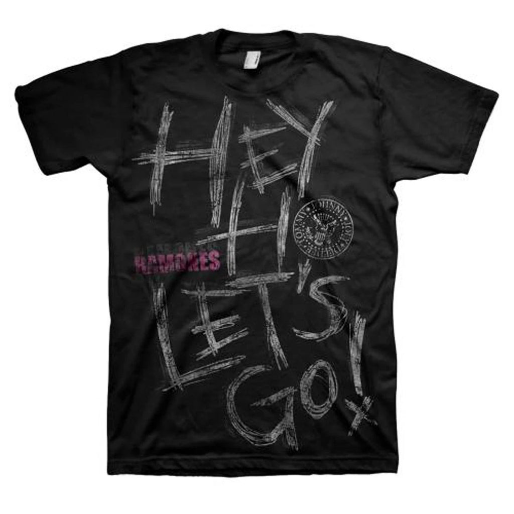 The Ramones Hey Ho Lets Go Punk Rock offiziell Männer T-Shirt Herren