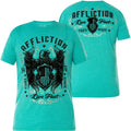 Affliction Men's Premium “CODE OF HONOR” Short Sleeve Shirt; NWT
