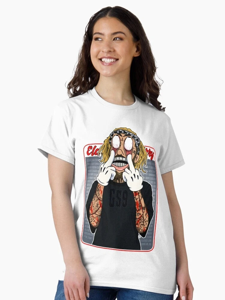 Yungxrist Graphic Classic T-Shirt – Streetwear Rap Style Tee, Trendy Unisex