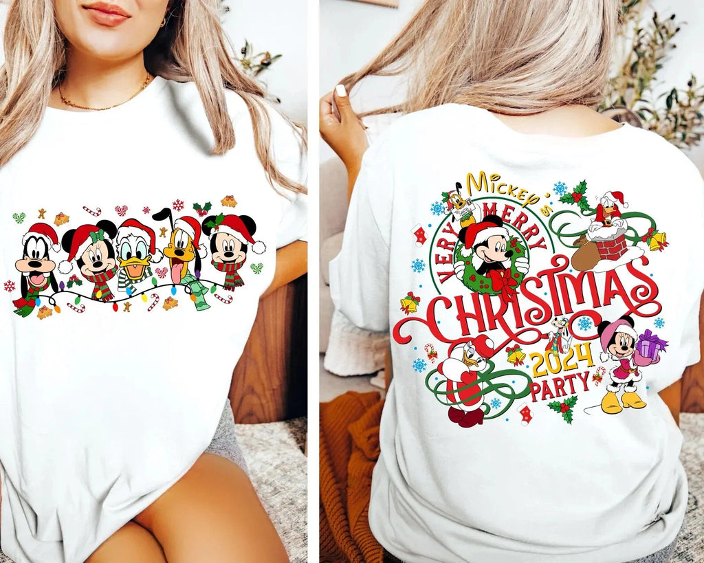 2-Sided Very Merry Christmas Shirt  Friends Group Christmas Gift , Gift For Xmas