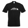 Evolution Modern Printed Fun Design T-Shirt
