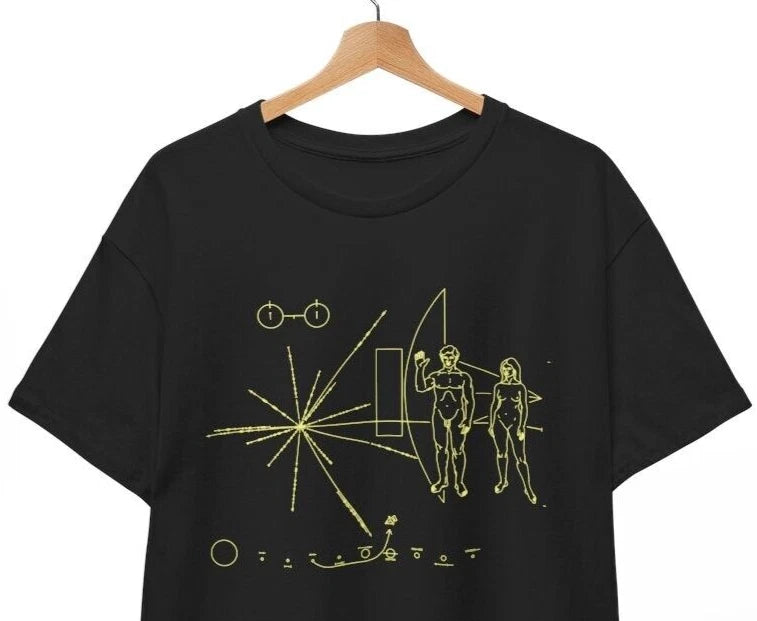 NASA Voyager Pioneer Plaque Unisex T-Shirt