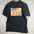 Uniqlo UT Capcom Street Fighter II Pocket T-Shirt Mens Medium Black Pixel Art