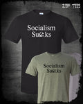 Socialism Sucks T-Shirt Commie Scum Socialist Bernie Funny Libertarian Patriot