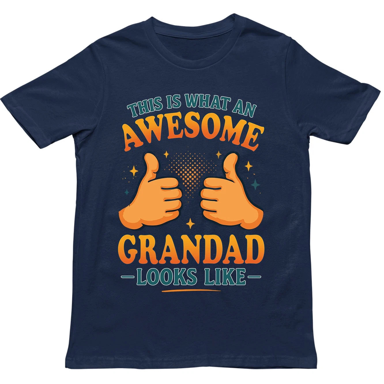 This is What an Awesome Grandad Looks Like T Shirt - Gift for Men, Women, kids