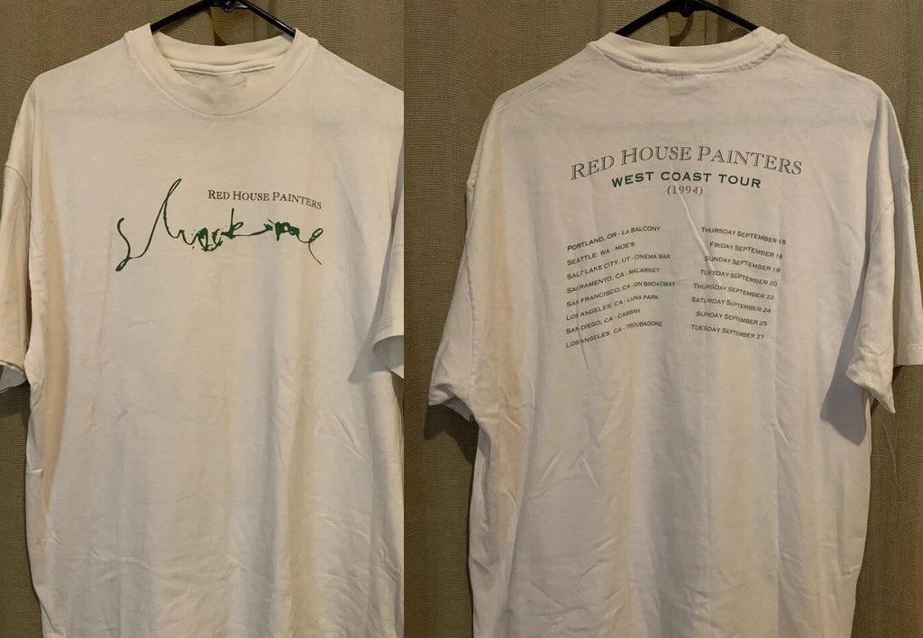 Red House Painters shock me 1994 tour T Shirt Size S-5XL