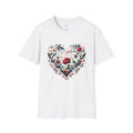 Floral Heart T-Shirt, Unisex Tee, Boho Chic Top, Perfect Gift for Her, [...]