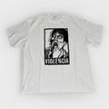 Vintage Violencia Mexican Punk Graphic T-Shirt XXL 24x29 Band Tee Pop Art Grunge