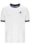 Fila Men's Marconi Essential Ringer T-Shirt in White / Peacoat LM1836AT 101