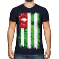ABKHAZIA GRUNGE FLAG MENS T-SHIRT TEE TOP APSNY ABKHAZ ABKHAZIYA ABKHAZIAN