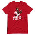 SNAP INTO A SLIM JIM Vintage 80s Style Graphic Tee Short-Sleeve Unisex T-Shirt