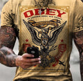 OBEY: In Lesser Gods We Trust T-Shirt | Unique They Live REGULAR USA SIZING