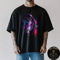 Demon Anime Girl Waifu Horror Alt Aesthetic T-Shirt