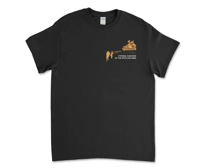 Eternal Sunshine of the Spotless Mind Charlie Kaufman Black T-Shirt Tee Shirt