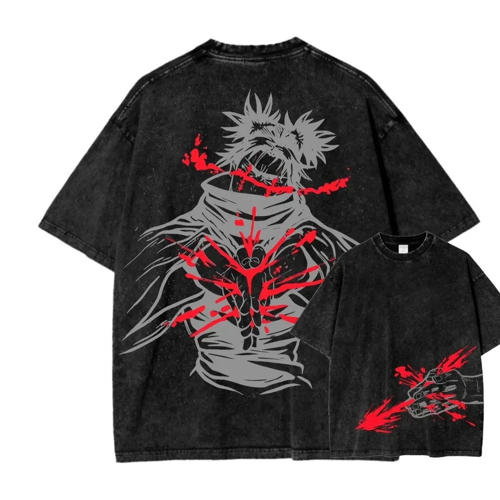 Vintage Jujutsu Kaisen CHOSO Anime T-Shirt Men's Graphic Tee Shirt