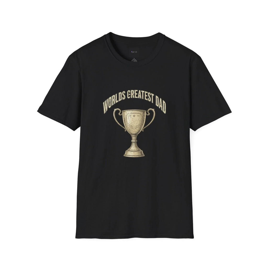 World's Greatest Dad Trophy T-Shirt | Father's Day Tee