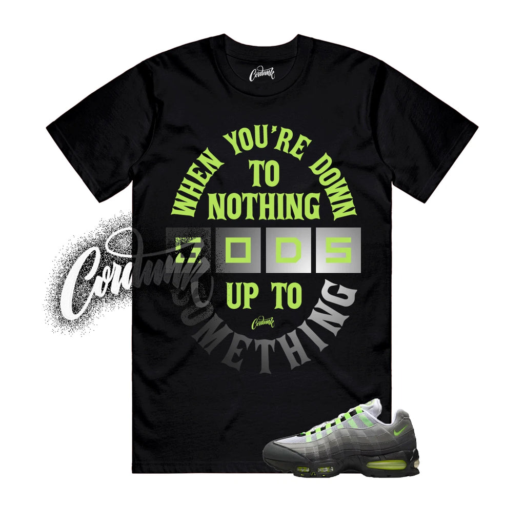 Air Max 95 Big Bubble Neon Black Yellow Cool Grey 2025 T Shirt Match DTN