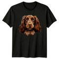 Cute Cocker Spaniel Dog Breed Graphic Pet Lover Animal Portrait T-Shirt