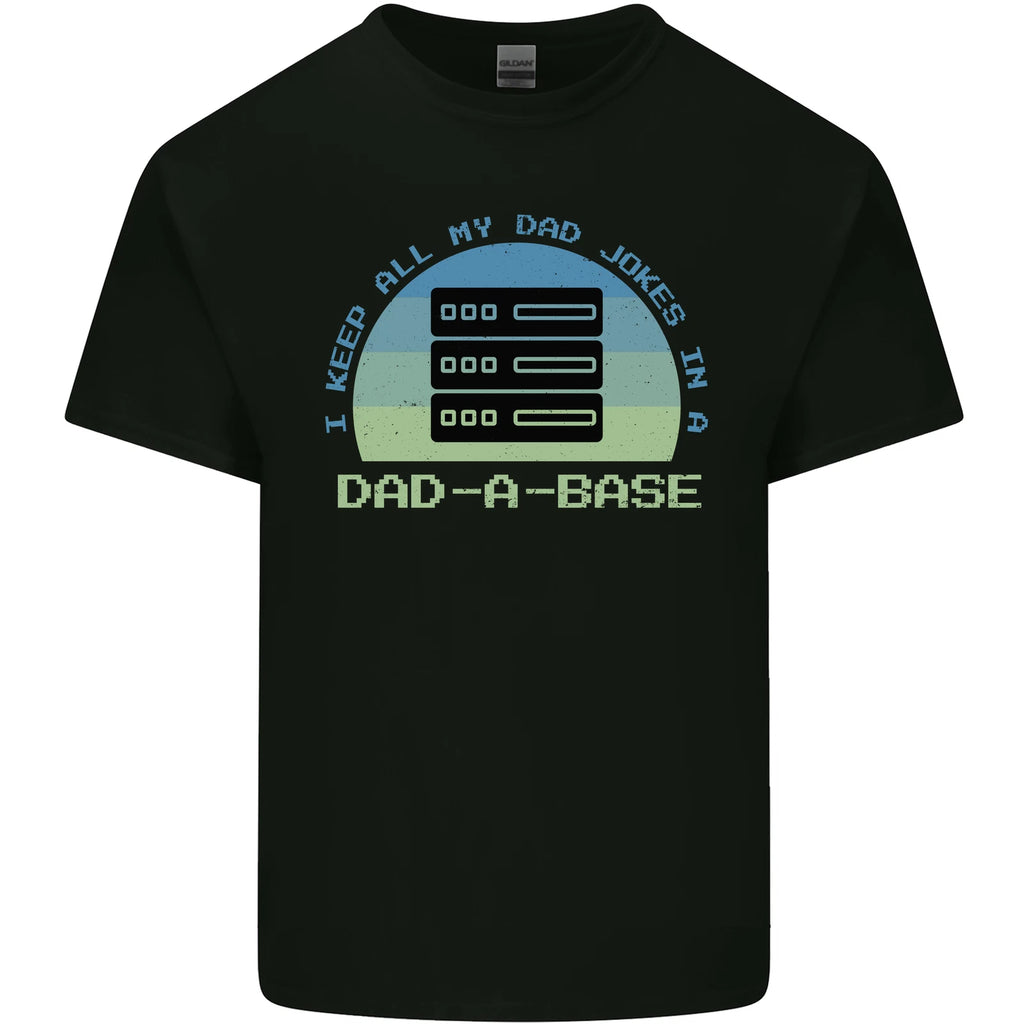 Dad a Base Funny Fathers Day Jokes Mens Light Cotton T-Shirt