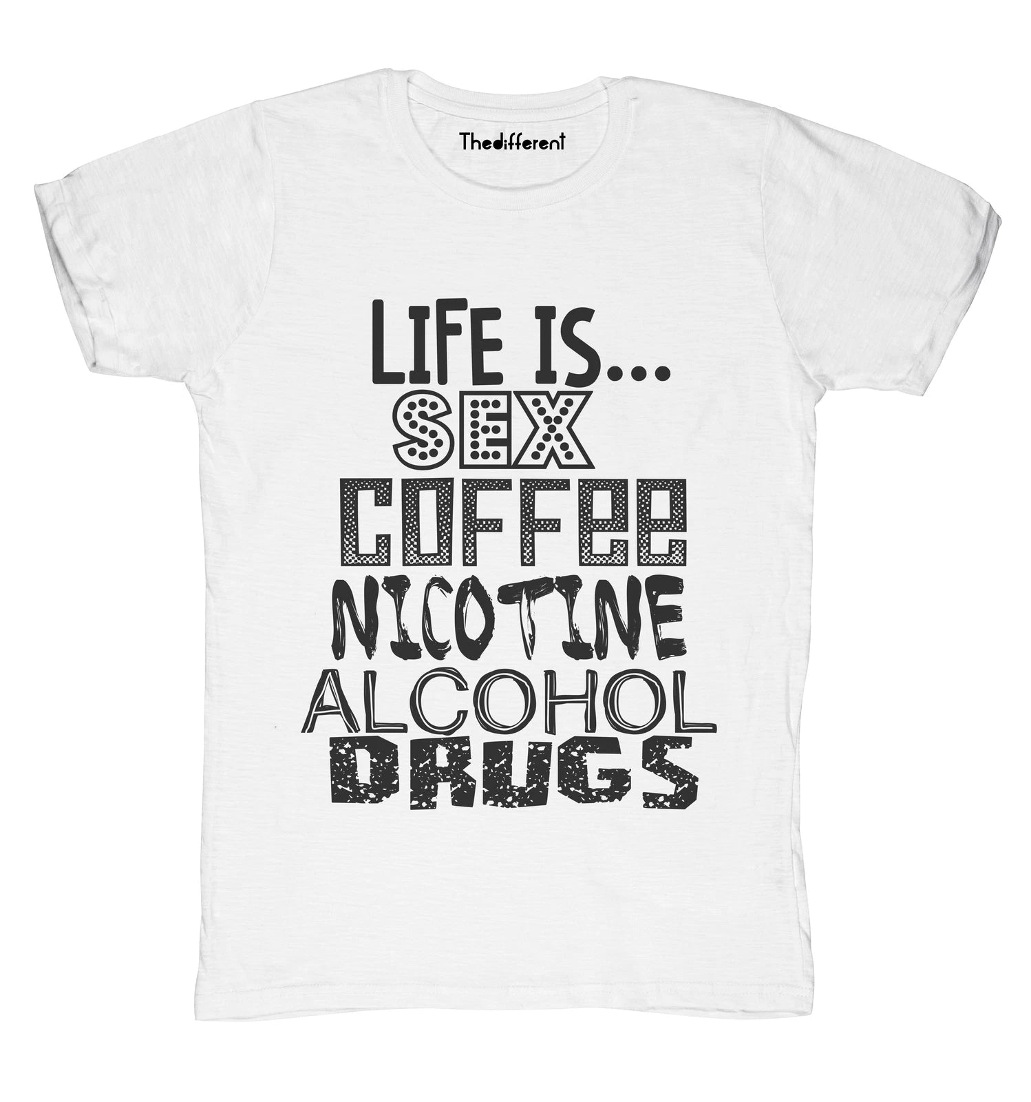 New T-shirt Blaze Man Life Is Coffee And Others Gift Idea