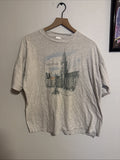 Vintage Munchen Germany T Shirt 1980s 90s City Skyline Size Medium