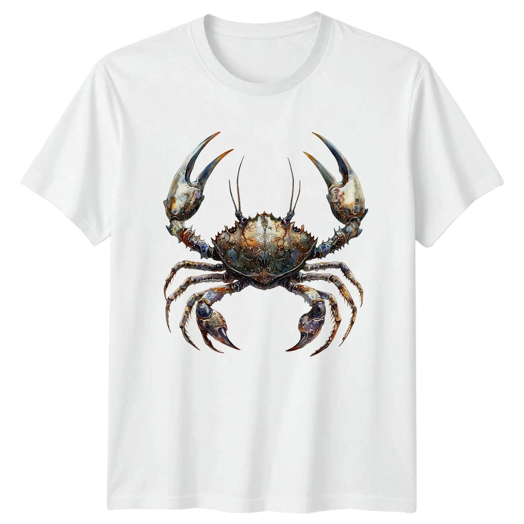 Gothic Crab T-Shirt Sea Creature Gift For Him And Her