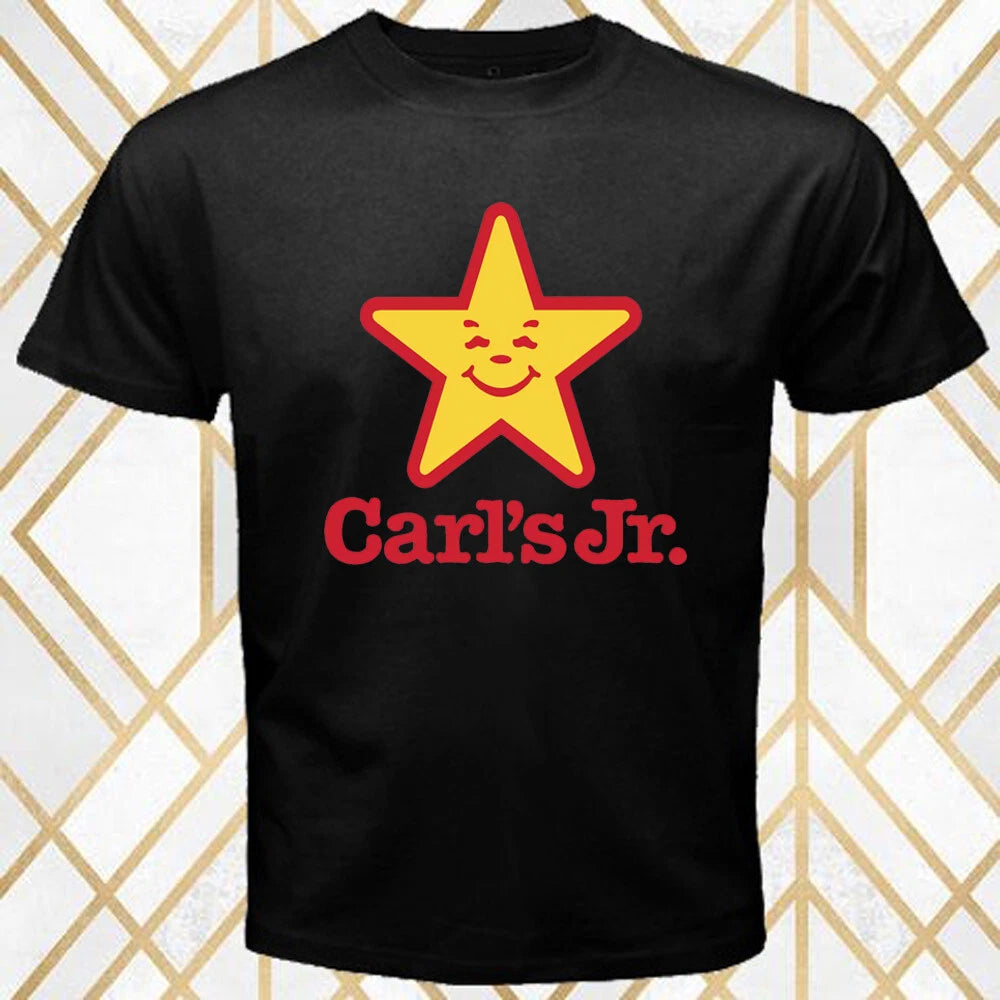 Carl's Jr. Men's Black Size S - 5XL