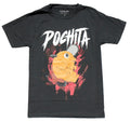 Chainsaw Man  New Adult T-Shirt - Kawaii Pochita W/ Bloody Background